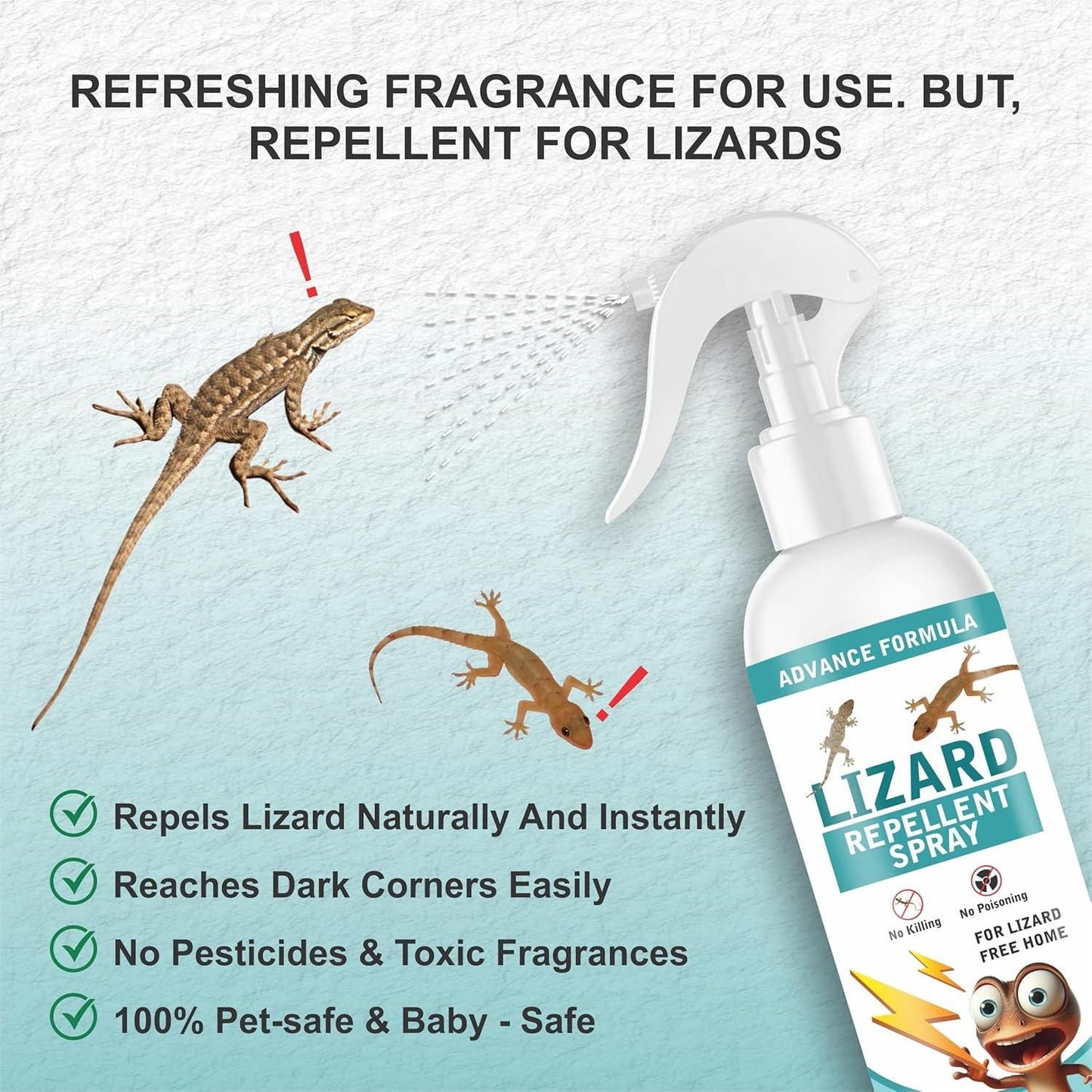 Lizard Repellent Spray for Home