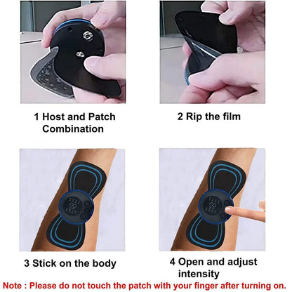 Rechargeable Electric Mini Massager for Shoulder,Arms,Legs,Back Pain