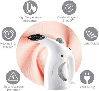 Fast Heat-up Portable Handheld Garment/Facial Steamer