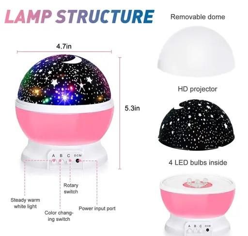 Star Moon Night Light