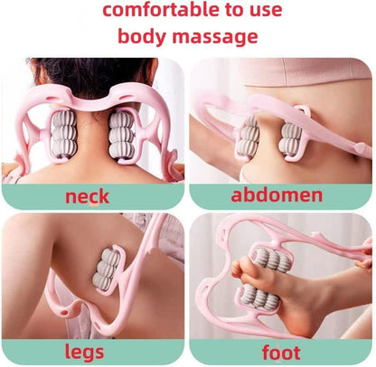 Six Wheel Dual Pressure Point Cervical Neck Massager