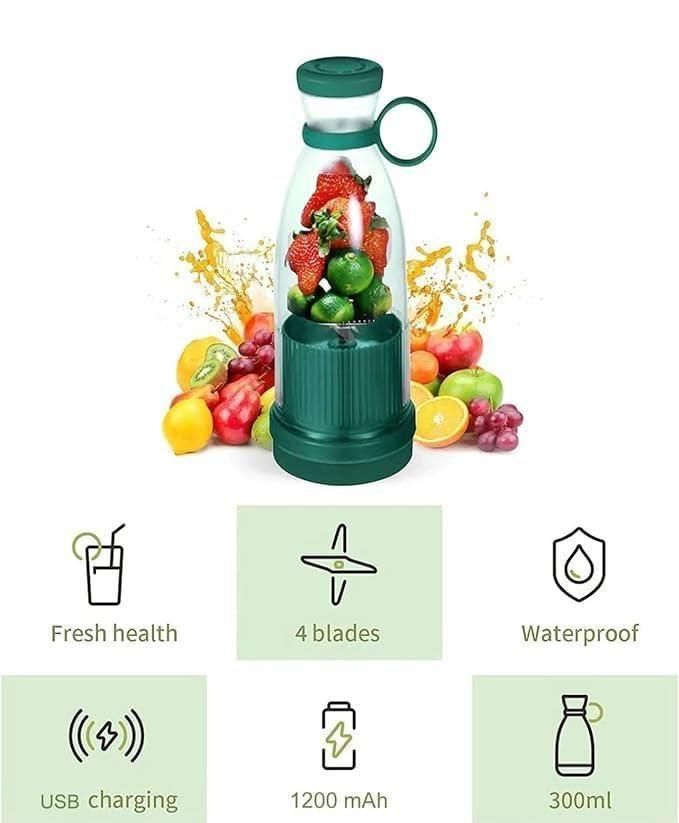 JetBlend Portable Mini USB Rechargeable Juicer Bottle