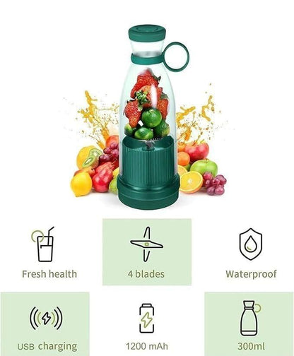 JetBlend Portable Mini USB Rechargeable Juicer Bottle